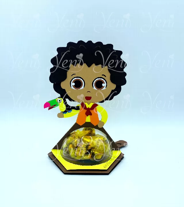 Antonio candy holder - For 4 sizes - Svg and Studio files