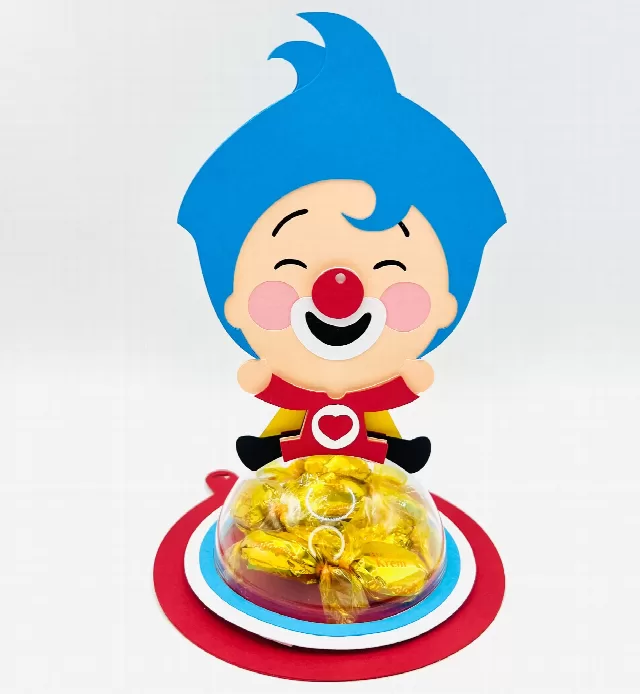 Plim Plim candy holder - For 8cm / 3.15” Sphere - Svg and Studio files