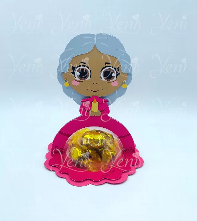 Alma Encanto candy holder - For 4 sizes - Svg and Studio files