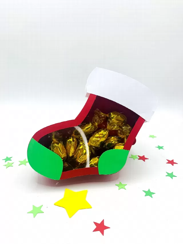 Santa Boot Candy Box - Svg and Studio files